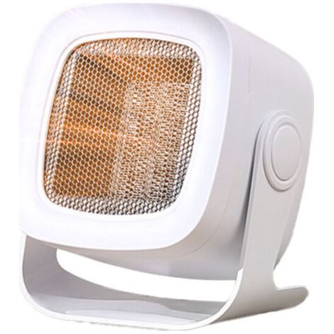 Termoventilatore, mini termoventilatore elettrico PTC con oscillazione a 90°, termoventilatore elettrico con 2 modalità, termoventilatore ausiliario compatto, termoventilatore portatile per soggiorno,