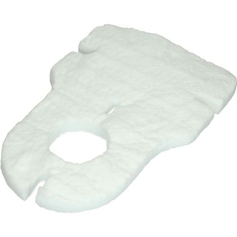 Isolation de porte pour chaudière De Dietrich – Plaque isolante 280x415x25mm – 2 couches – Garniture Céraplaque