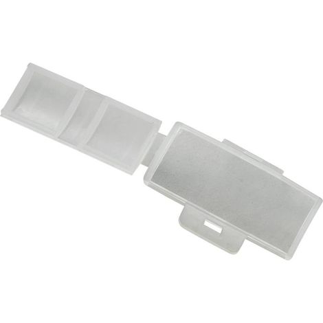 TRU COMPONENTS TC-MC2203-100 Evidenziatore cavi Tipo di montaggio: fascette Superficie stampabile: 43 x 19 mm Naturale (1/3)