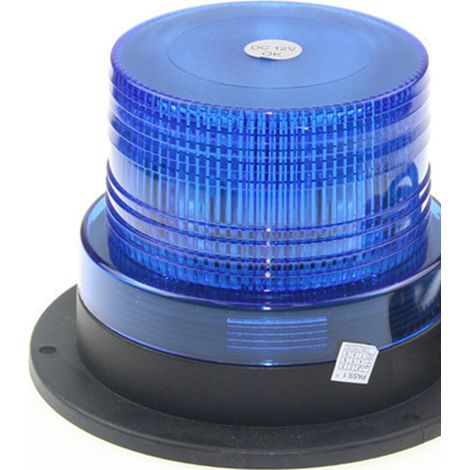 Warnblinkleuchte mit 13200 lm LED-Perle, energiesparend, Sicherheitsblitzleuchte für Fabriken, blau (1/5)