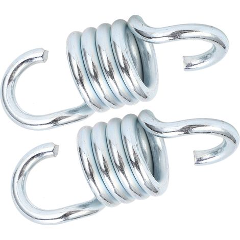 2 Ressorts d'Extension Galvanisés 7mm pour Hamac, Chaise Suspendue et Balançoire Extérieure (1/5)