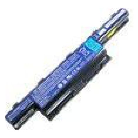 Batterie Portable - 6 Elements - 4400 mAh - Pour Ordinateur Portable Acer Aspire 45XX 47XX 52XX 5336 55XX 57XX 7740 Packard Bell Easy Note TM85 TM86 - 1 Unite
