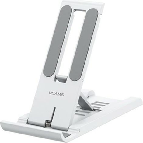 Soporte de escritorio blanco para teléfono/tableta USAMS (1/5)