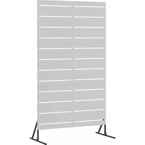 Maison Exclusive - Sichtschutz Grau 100 x 50 x 180 cm Stahl