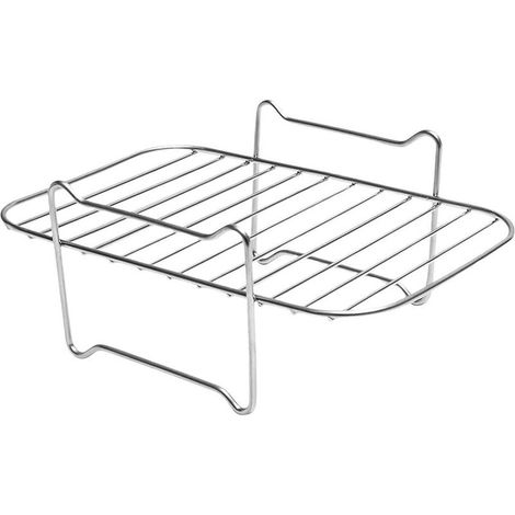 Grille en Acier Inoxydable pour Friteuse à Air, Accessoire pour Déshydrateur et Grille Pain (1/5)
