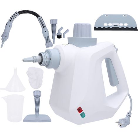 1000W Portable Steam Cleaner with Child Lock, High-Pressure Cleaning Machine for Car, Home, Industrial Use, 220-240V EU Plug (1/5)