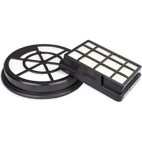 1 jeu de filtres d'aspirateur pour aspirateurs Bosch BGC05AAA1/BGS05A220/BGS05AAA2 (1 filtre d'entrée d'air + 1 filtre de sortie d'air)