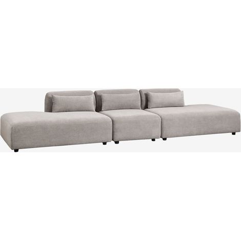 SKLUM 3-teiliges modulares Doppel-Chaisesofa Fogler                                   