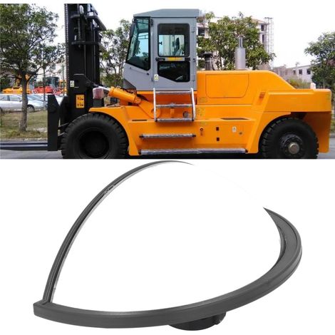 Rétroviseur pour chariot élévateur, rétroviseur grand angle, rétroviseur convexe semi-circulaire, accessoires pour chariot élévateur (1/5)