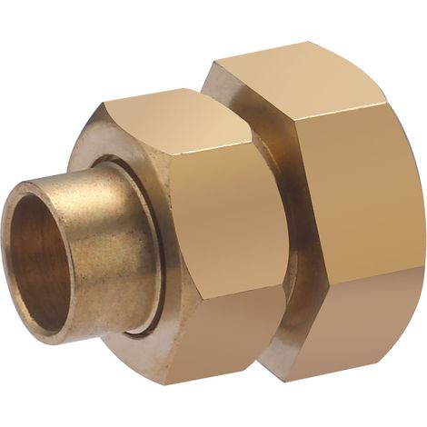 Conector Latón Hembra (340 GCU) QUICK PLOMBERIE - Ø14 Hembra 3/4 (1/5)