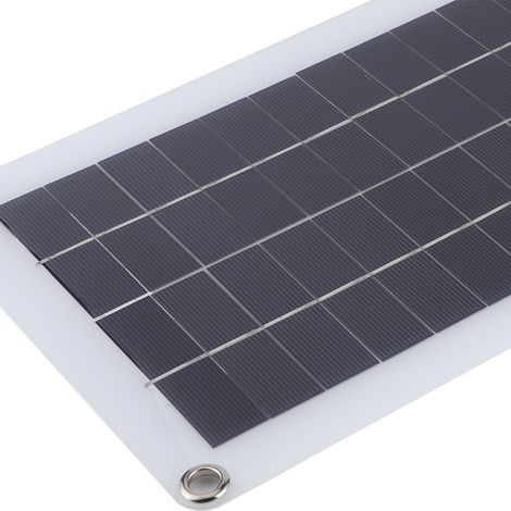 20-W-18-V-Tragbares Solarpanel – Zwei USB-Anschlüsse – Polykristallines Silizium – IP65 – Outdoor-Reiseset (1/5)