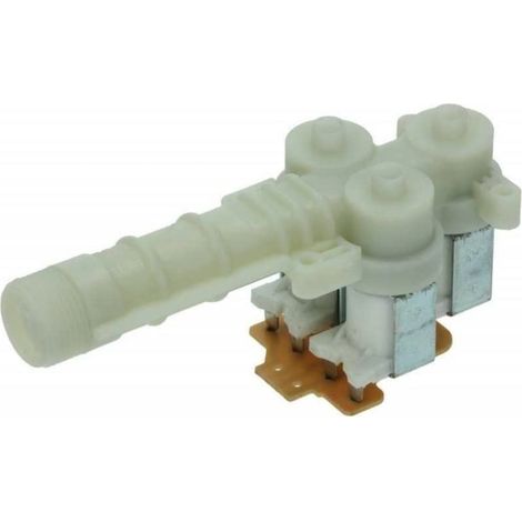 Electroválvula 3 Vías Salida 180º para AEG y Zanussi Series 500, 520, 540 Código Original 8996452382808