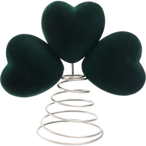 Shamrock - Tree Topper - 3D Green Clover Ornament For St Patrick's Day Decoration - 22 X 20 Cm - 1 Piece (1/5)