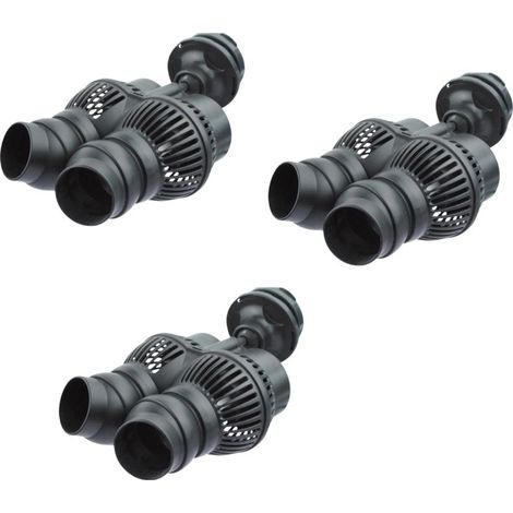 3 Pompes De Brassage, 6000 l/h, Avec Aimant, Aquarium, Eau Douce, Marin