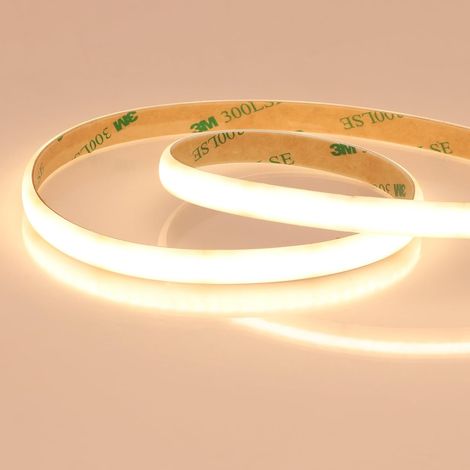 Ruban LED Diffus 24V 5M 3000K Étanche 280 LEDs/M Sans Point (1/5)