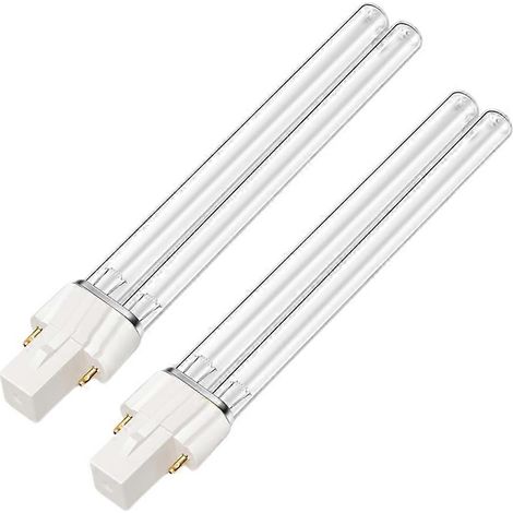 Lot de 2 ampoules UV-C de rechange 13 W pour filtre biologique pressurisé de bassin (1580 GPH/1840 GPH/2630 GPH), système de filtration pour bassin (1/5)