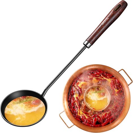 soupe Accessoire de wok avec long manche Ustensiles de (1/5)