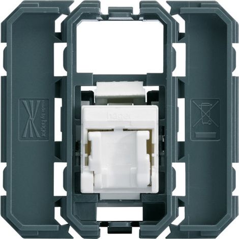 Prise RJ45 gallery cat.6 UTP HAGER WXF225