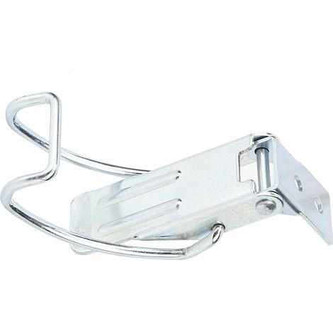 2 Stück Türschnallen aus Edelstahl für Staubsauger-Schubladenriegel, Kippriegel, Befestigung (1/5)