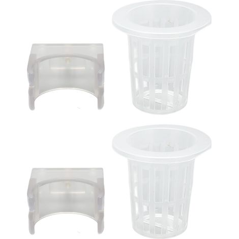 Support suspendu pour plantes d'aquarium, pots de fleurs réglables avec trou pour décorations aquatiques (1/5)