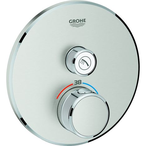 Termostato Grohe Grohtherm SmartControl con una válvula de (1/4)