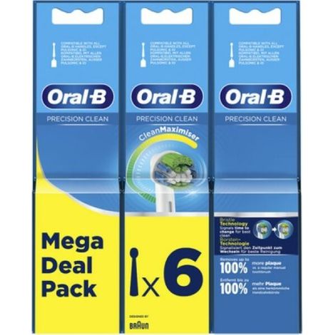 Oral-B Aufsteckb. Prec. Clean Pro (6Stk.)