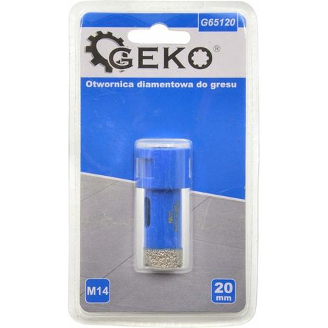 Scie cloche diamantée pour grès cérame 20 mm M14 (50) (1/2)