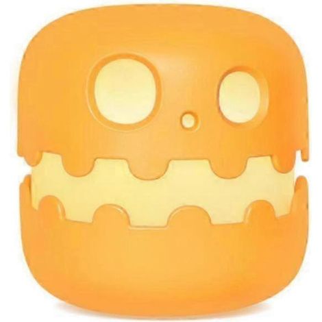 Luces nocturnas de calabaza de Halloween con cara sonriente, decoraciones de calabaza de Halloween (1/5)