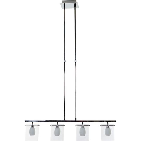 Pendelleuchte HW176, Deckenleuchte Hängeleuchte Deckenlampe, 4-flammig (1/4)