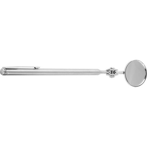 Miroir d'inspection télescopique pour voiture, lentille ronde extensible, outil manuel 30 x 600 mm, clip pour stylo (1/5)