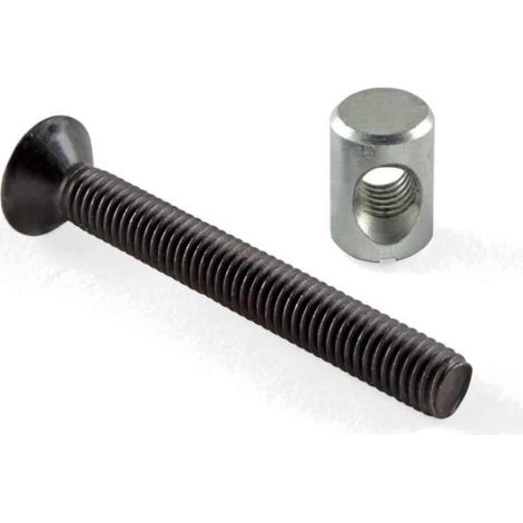 MOBILA - 8PZ CONGIUNZIONI IN ACCIAIO BRONZATO M6X70MM