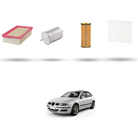 Kit tagliando 4 filtri compatibile con Seat Leon 2.8 V6 Cupra 4 150Kw dal 2001 al 2005 (1/5)