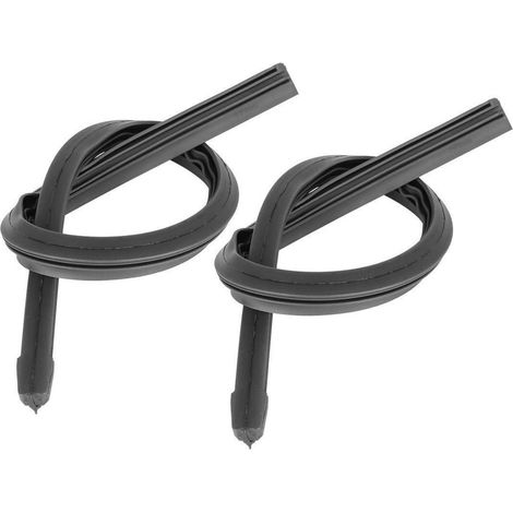 Lot de 2 lames de caoutchouc pour balais d'essuie-glace 3 sections 35cm (1/5)
