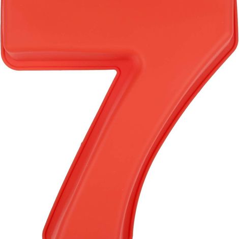 Moule à gâteau en silicone chiffres 7, grand moule à pâtisserie 7 KLB (1/5)