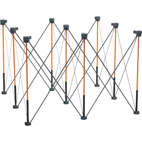 BORA Centipede CT9 Untergestell 122cm x122cm Höhe 91,4cm + Tragegurt Zusammenklappbar