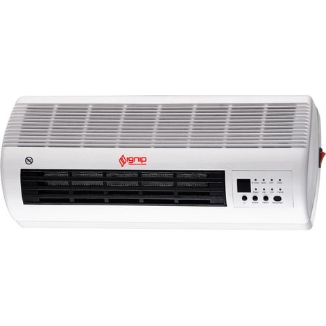 termoventilatore a parete ignip con display led 2000w