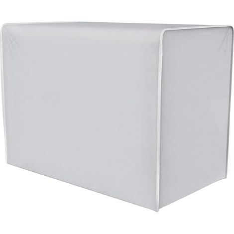 1 Housse Climatiseur Extérieur Imperméable Anti-UV Polyester Protection Neige Poussière Jardin