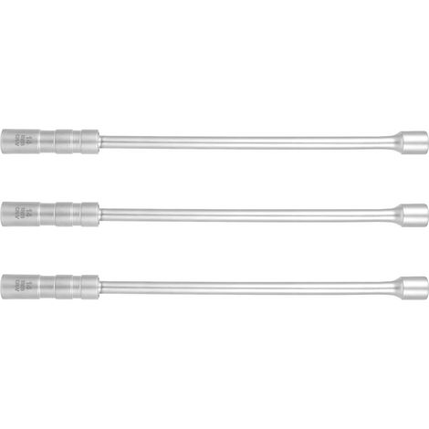 3pièces Bougie Douille Magnétique Paroi Mince Outil Démontage Bougie Allumage Douille pour Bougies Allumage Extraction Clé