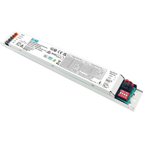 Driver BOKE Lineal Regulable DALI/PUSH 200-240V No Flicker Salida 54-200V 100-450mA 76.5W BK-DEN075 75 W (1/2)
