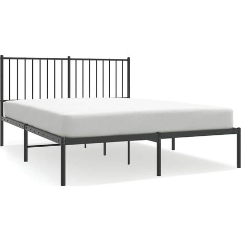 Maison Exclusive - Estructura cama sin colchón con cabecero metal (1/5)