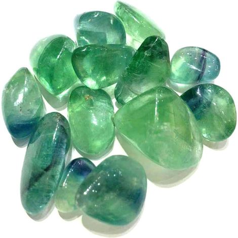 000g 15-35mm Naturel Vert Fluorite Quartz Cristal Pierre Roche Rugueux Poli Gravier spécimen Cristaux naturels décoration Collections de la Maison (1/5)