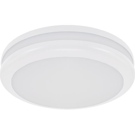 Plafonnier ext. IK10 blanc Ø30 2xE27 IP54 Birma Struhm (1/2)