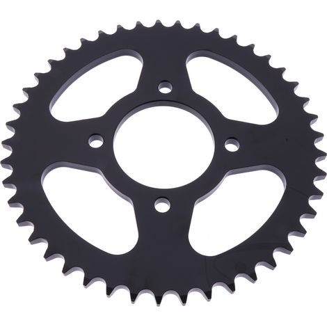 Corona posteriore in acciaio Esjot 428/45z nera per Generic / Hyosung / Kawasaki / Keeway / KSR-Moto / Suzuki