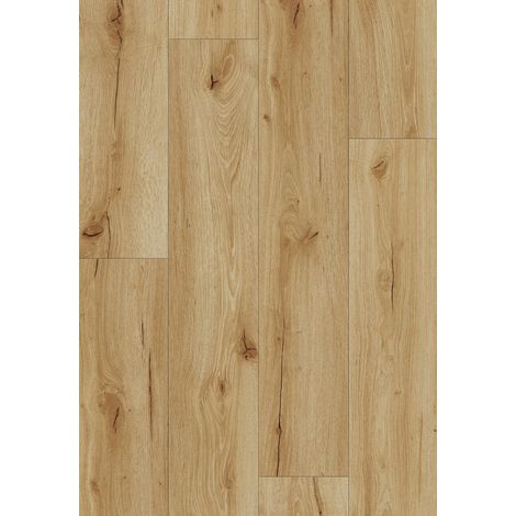 Mexen Beaver Creek pannelli vinilici 1227 x 187 mm LVT Dryback 2,5 mm, sottofondo in PVC, 4 V-Fuga, Rovere (1/5)