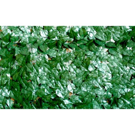 Siepe Artificiale Finta Sempreverde Foglie di Edera Giardino Lauro Point - Formato: 1 x 3 mt (1/5)