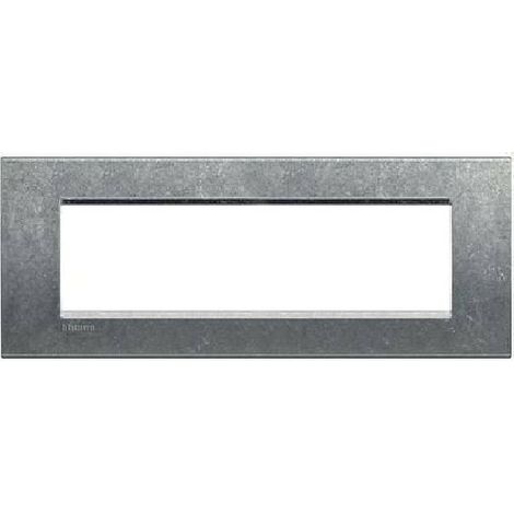 Bticino livinglight placca 7 moduli colore native lna4807na