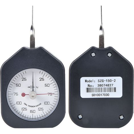 Spannungsmesser mit zwei Kunststoffzeigern, analoges Messgerät (SZG-150-2) (1/5)