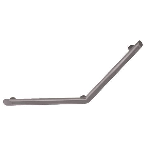 Barre de maintien coudée 135° anthracite 40x40cm (1/2)