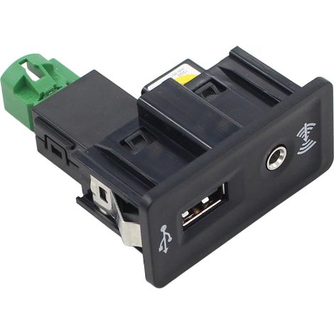 USB-Aux-In-Buchse, USB-Anschlussadapter für Passat B8, Transporter T6, Golf 7, Golf VII, Beetle 5C, Sharan 7N, Caddy, Crafter, Jetta, Amarok, Arteon, Camper, Alhambra, Ibiza, Leon 5F (1/5)