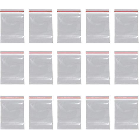 Sachet transparent scellé de 500 pièces (1/3)